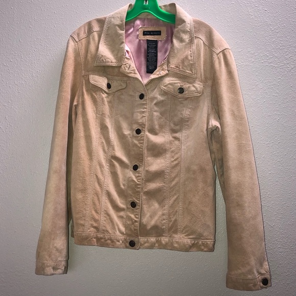 For Joseph Jackets & Blazers - Vintage Tan Suede Jacket